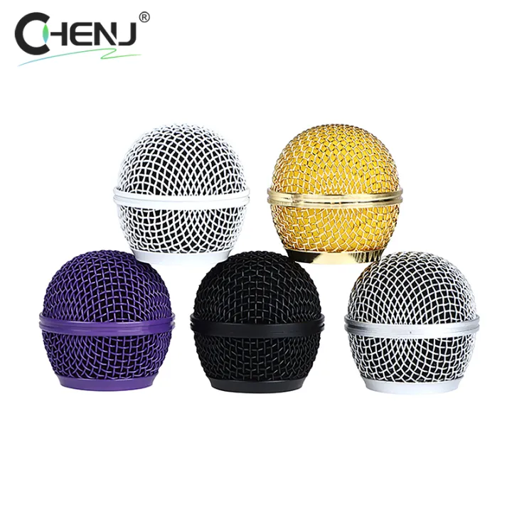 For%20SM58%20Wireless%20Microphone%20Replacement%20Metal%20Microphone%20Grille%20Replacing%20Professional%20Party%20Mic%20Head%20Part%20-%20Image%202