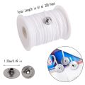 1 Roll Candle Cotton Wicks +100pcs Metal Candle Wick Sustainer Tabs For Handmade Candle DIY Craft Making Kit Set Accessories. 
