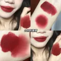 Cute Rabbit Matte Velvet Lipstick With Keychain Summer Lovely Bunny Lip Mud Non-stick Cup Red Lip Gloss Korean Makeup Cosmetics. 