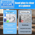 1PC 401 Glue Instant Fast Adhesive 20g Stronger Super Glue Multi-Purpose Fix HOT Super Strong Liquid Colorless Adhesive Glue DIY. 