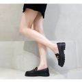 Gpatt: chain loafers gpatt brand women slip-on shoes fashion overshoes vintage slip-on women's shoes. 