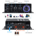 AK280/AK270/AK170 Audio Amplifiers for Car home Bass 2.0 Channel Hifi Sound Amplifier Home Digital 12V Mini Treble Power Amplify.