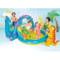 INTEX 57135 - Dinoland Play Center Pool For Kids Inflatable Kids Bath Tub For Children - 119 x 90 x 44 IN. 