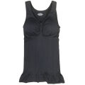Women Tummy Control Shapewear Classic 2-IN-1 with Padded Bra High Elastic Vest Body Shaper Slim Up Lift Corset Cami Tank Tops. 