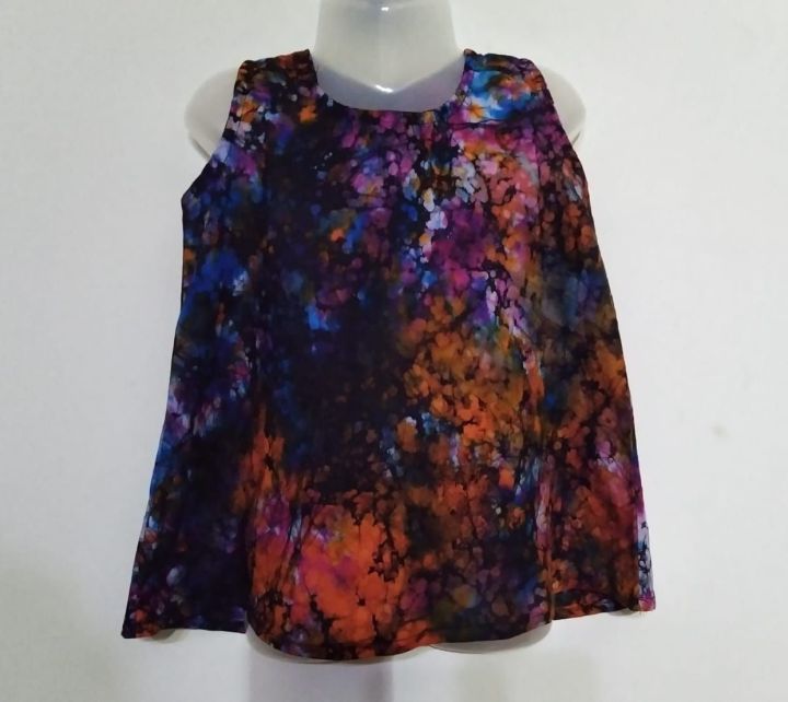 Kid Girls Batik Dresses / Casual Frocks