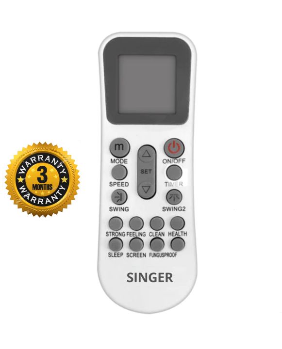 Singer AC Remote