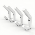 4 minimalist acoustic panel hook, black and white, compatible with most acoustic panels. 
