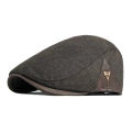 Men Side Triangle Label Newsboy Caps British Painters Hats Spring and Autumn Flat Cap Hip Hop Berets.