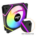 Aigo AM12 Rgb Fan Ventoinha PC Controladora 120mm Computer Case Fan Kit 6pin Water Cooler CPU Cooling Fans Argb 12cm Ventilador. 