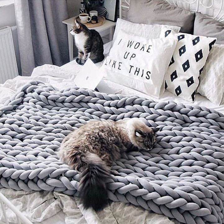 250/500g%20Velvet%20Thick%20Super%20Bulky%20Chunky%20Yarn%20Hand%20Knitting%20Woven%20Thread%20Basket%20Blanket%20Carpets%20Giant%20Yarn%20DIY%20Hand-knit%20Blanket%20-%20Image%206