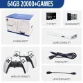 M15  Stick Mini TV Handheld Game Console Wireless Gamepads Video Game 64G 20000+ Retro Game HD Output Two-player for PS1 Etc. 