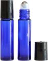 10/20PCS 10ML  Roller Ball  Bottles With Stainless Steel Roller Balls for Perfume Liquid and  Essential Oils Makeup Tools. 
