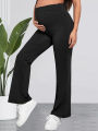 Sports Casual Maternity Pants Spring Autumn Thin Belly Pants Clothes for Pregnant Women Preganncy Trousers Clothing. 