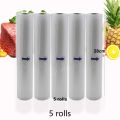 Household Food Saver Vacuum Bag Storage Bags Machine Film Sealer Vacuum Packer Saran Wrap Food Fresh Long Keeping 1 Roll. 