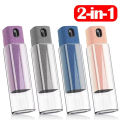 2 In 1 Screen Cleaner Spray Kit Portable Screen Cleaning Tools Microfiber Cloth For Watch iPhone PC Laptops Phone.