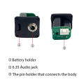 Ukulele Ukelele Uke Piezo Pickup Preamp 3-Band EQ Equalizer Tuner System with LCD Display. 