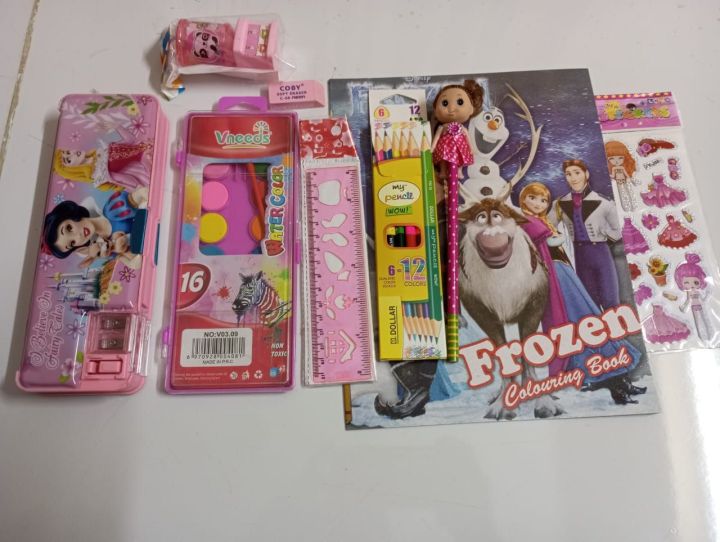 stationery items combo of 9 items