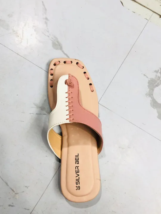 Premium%20Quality%20Ladies%20Fashionable%20Flat%20Sandal%20%7C%20Girls%20Fashionable%20Simple%20Slipper%20%7C%20%20One%20Bolt%20-%20Image%203