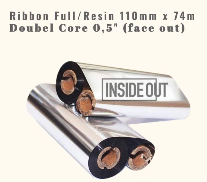 Thermal Sticker Label Barcode Printer Wax Ribbon 110×74 imported