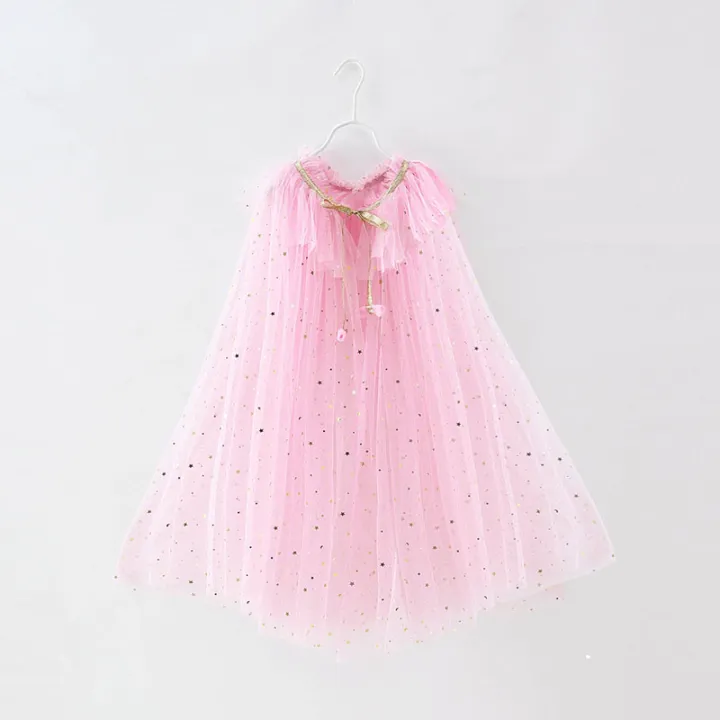 Little%20Girls%20Sequins%20Tulle%20Cape%20Children%20Princess%20Party%20Dress%20Up%20Cloaks%20Summer%20Thin%20Blue%20Pink%20White%20Halloween%20Birthday%20Costumes%20-%20Image%203