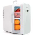AstroAI Mini Fridge 6 Litre/8 Can Skincare Fridge for Bedroom - With Upgraded Temperature Control Panel, AC/12V DC Thermoelectric Portable Cooler and Warmer. 