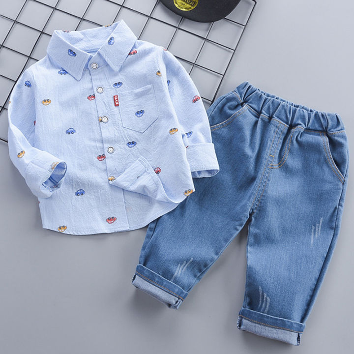 Baby%20Boys%20Clothing%20Set%20Spring%20Autumn%20New%20Full%20Print%20Cartoon%20Car%20Long%20Sleeve%20Shirt+Jeans%202Pcs%20For%201-4%20Years%20Kids%20Casual%20Outfit%20-%20Image%202