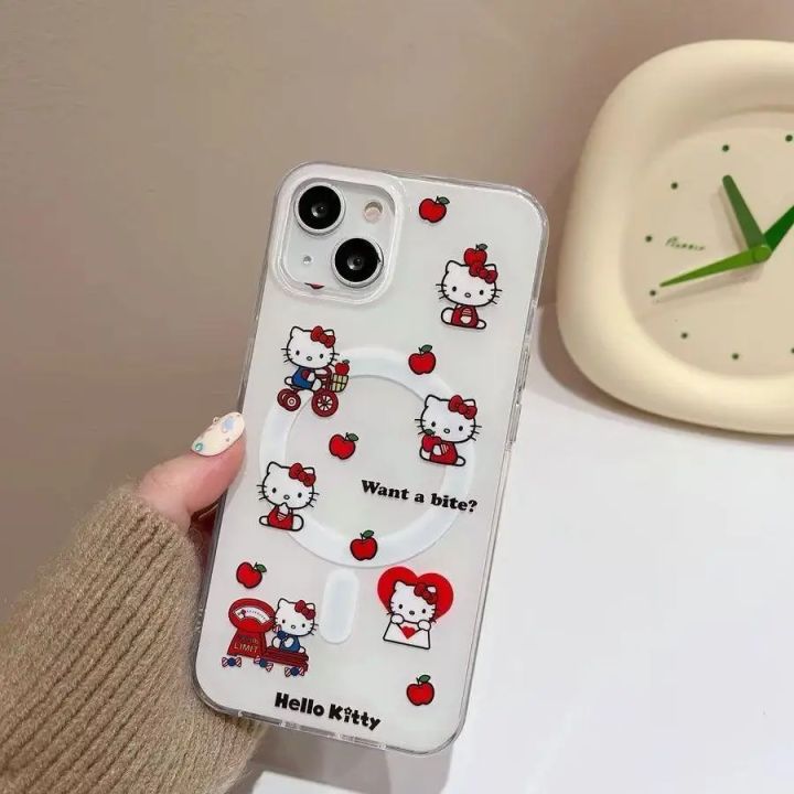 Cute%20Y2K%20Sanrio%20Hello%20Kitty%20Magnetic%20Holder%20Magsafe%20Wireless%20Charge%20Phone%20Case%20for%20Iphone%2016%2015%2014%2013%2012%2011%20Pro%20Max%20Hard%20Cover%20-%20Image%202