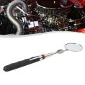 360 Degrees Inspection Mirror Adjustable Handle 24-72Cm Telescopic Mirror Telescopic Head Telescopic Folding Visitation Mirror. 