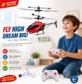 Mini Induction Helicopter Can Hover and Automatically Sense to Prevent Falling Mini RC Drone. 