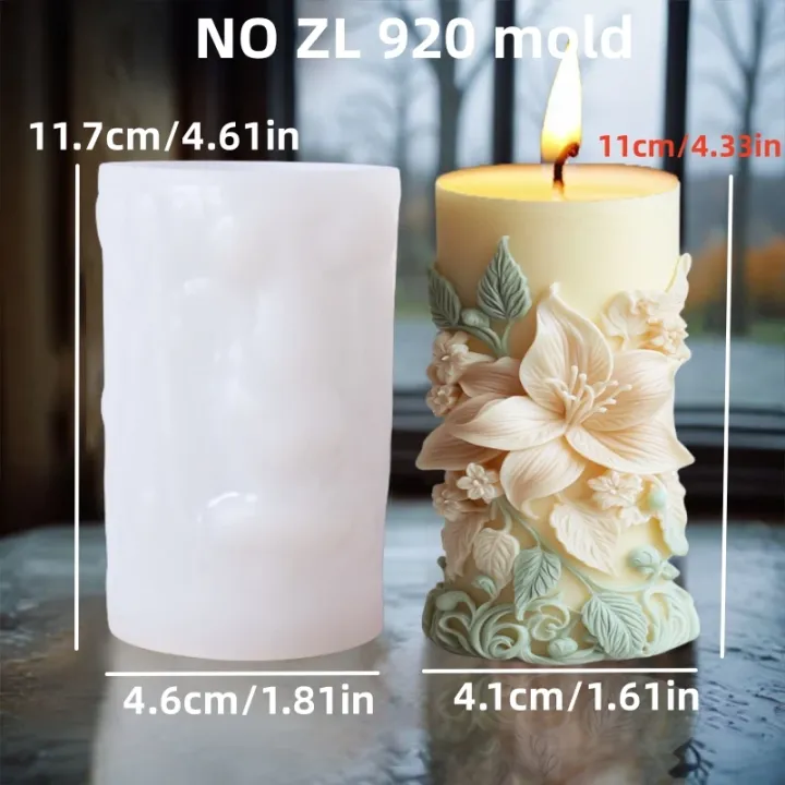 2025%203D%20Blooming%20Lily%20flower%20relief%20cylindrical%20candle%20silicone%20mold%20flower%20cylinder%20resin%20mould%20Blooming%20peony%20gypsum%20molds%20-%20Image%207
