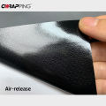 PVC Car Vinyl Wrap Waterproof Matte Black Satin Sticker Decorative Film Sheet for Home Truck Motorcycle Laptop Car Accessories. 