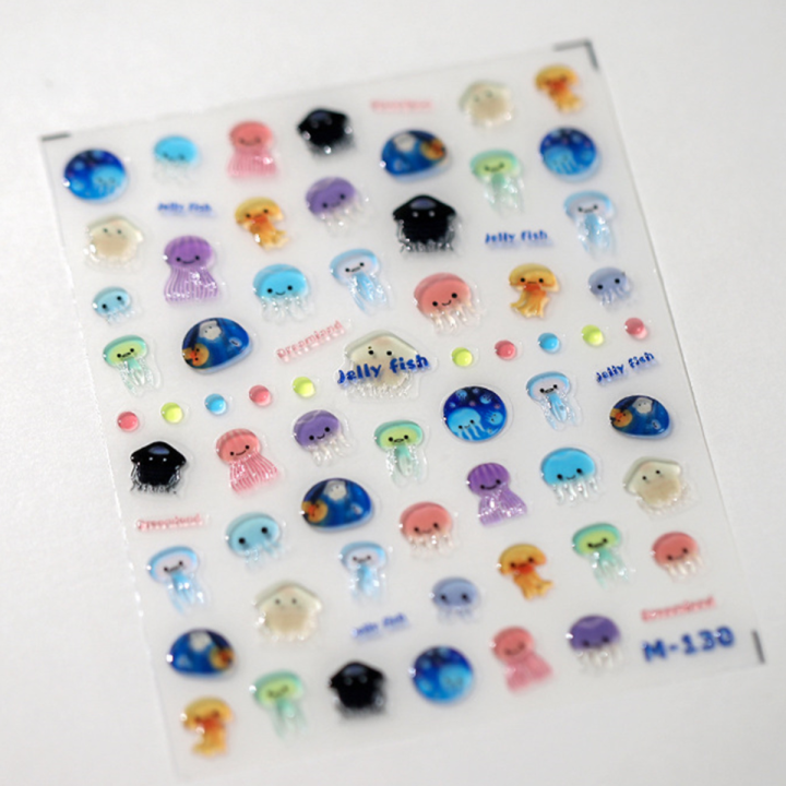 1pcs%205D%20Kawaii%20Jelly%20Series%20Nail%20Art%20Stickers%20Blue%20Jellyfish%20Adhesive%20Nail%20Art%20Decorations%20Stickers%20Hot%20Stamping%20Manicure%20Decals%20-%20Image%206