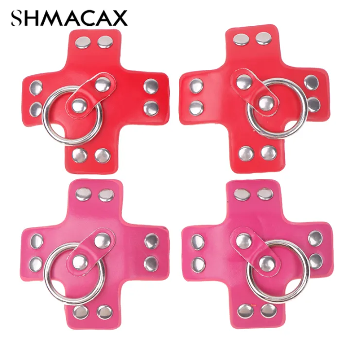 Women%201Pair%20%20Leather%20Cross%20Nipple%20Cover%20Reusable%20Breast%20Stickers%20Self%20Adhesive%20Nipple%20Pasties%20Nipple%20Covers%20Bra%20AccessoriesW%20-%20Image%204
