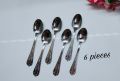 Spoon Set/ Tea spoon Set/ Cutlery Set -Stainless Steel Spoon Set-(6 Pieces-Half Set). 