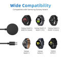 Aluminum alloy braided cord charger for   Watch 7/6/6 Classic/5/5 Pro/Ultra/FE USB-C smartwatch replacement charger. 