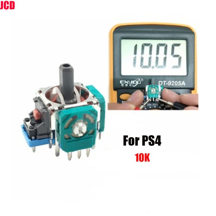 JCD%201pcs%203Pin%203D%20Rocker%203D%20Analog%20Stick%20Joystick%20Sensor%20Module%20For%20PS5%20PS4%20PS3%20Controller%20Thumbstick%20Potentiometer%20Replacement%20-%20Image%205