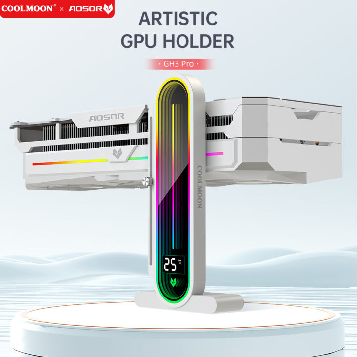 Graphics%20Card%20Bracket%20GPU%205V%203Pin%20ARGB%20Magnetic%20Base%20GPU%20Water%20Cooling%20Kit%20Support%20Stand%20LED%20Smart%20Temperature%20Display%20Screen%20-%20Image%203