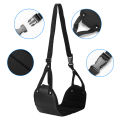 Portable Adjustable Footrest Hammock for Airplane Travel Long Flight Bus Train Office Travel Accessories for Leg Rest Foot Sling. 