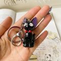 Charming Black Cat Keychain - Cute PVC Women's Fashion Accessory, Suitable for Bags and Keys, Cat Accessories.