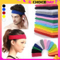 5PCs sweat absorbent headband, suitable for running, running, yoga sport, size 18*5 m. 