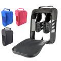 Portable Mini Golf Shoe Bag Nylon Shoes Carrier Bag Lightweight Handbag for Travel Golfing Camping.