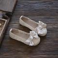 Summer 2026 Women's Flat Bottom Net Shoes Knot Hollow out Design Maternity Fisherman Shoes Casual Versatile Footwear. 