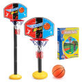 Toddler Adjustable Basketball Hoop 52-115CM Stand Rack for Kids Baby Outdoor Indoor Ball Sport Backboard Rim Shoot Children Toy. 