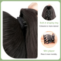 Short Curly Synthetic Wig Ponytail Natural Curly Claw Clip Ponytail Hair Extension Female Grip High Ponytail With Mini Gripper. 