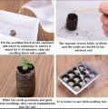 Coco Peat pellets disc coir Pellets Seed Starting Plugs Gardening soil Pallet Seedling Soil Block 5pcs/10pcs. 