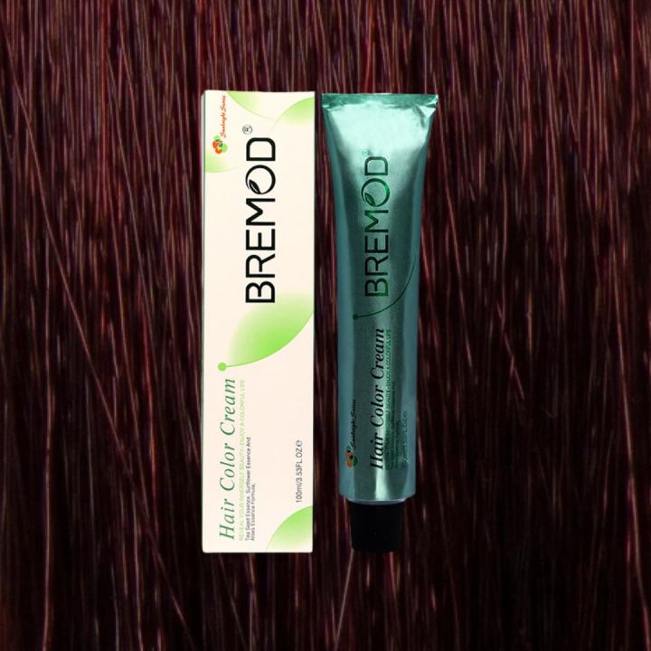 Bremod Hair Color Cream 5.56 Light Red Brown 100ml