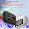 wireless earbuds Bluetooth airpods LCD full colour smart display  Touch screen earpods pro. 