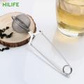 HILIFE Kitchen Gadget Sphere Mesh Tea Strainer Coffee Herb Spice Filter Diffuser Tea Infuser Stainless Steel Handle Tea Ball. 