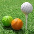 10pcs PU Foam Solid Sponge Soft Indoor Golf Practice Ball 4.2cm Children's Stress Relief Kneading Toy Golf Contact Accessories. 
