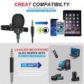 Pro Lavalier Microphone Set – Clip-On Mic for iPhone, Android, DSLR, PC | Noise Reduction + Adapter:
Capture crystal-clear audio with this professional lavalier microphone set. Compatible with iPhone, Android,. 